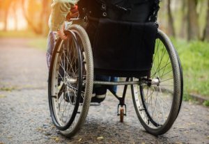 Back View Of Young Woman In Wheelchair Beldock and Saunders injury lawyers New York