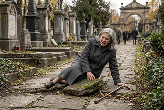 $990,000 cemetery fall settlement